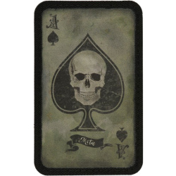 M-TAC Textilná Nášivka/Patch Ace of Spades - ranger green (51101023)