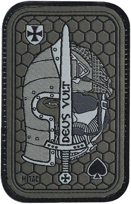 M-TAC Textilná Nášivka/Patch Deus Vult Ace - olivová (51117001)