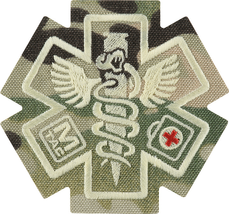 M-TAC Cordura Nášivka/Patch Paramedic - multicam (51432008)