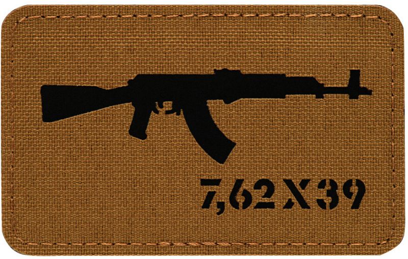 M-TAC Cordura Nášivka/Patch AKM 7,62х39 - coyote (51110502)