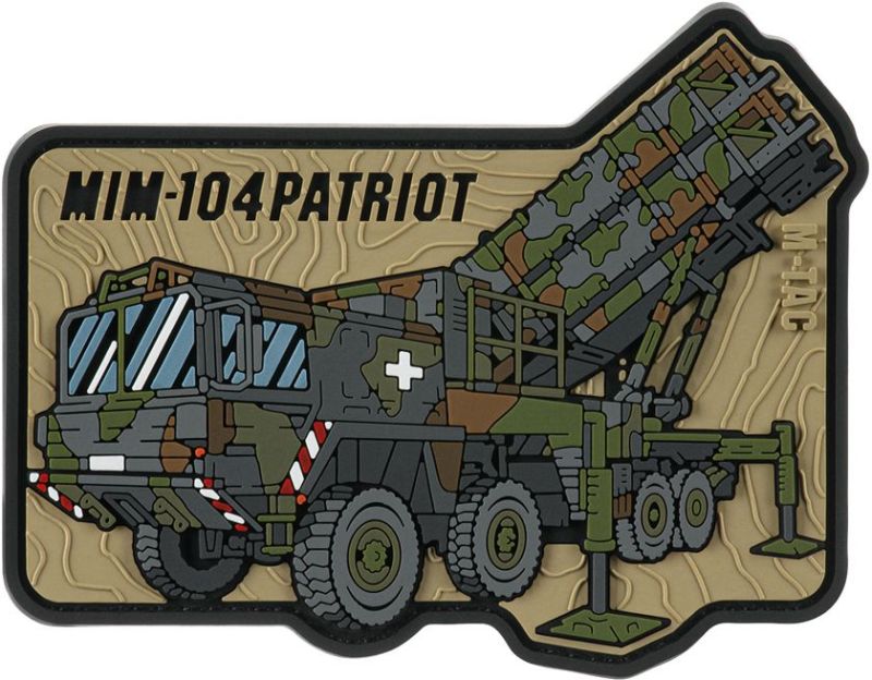 M-TAC 3D PVC Nášivka/Patch MIM-104 Patriot - color (51348401)