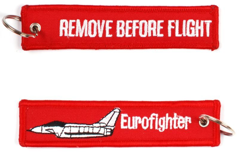 Kľúčenka Remove before flight + Eurofighter