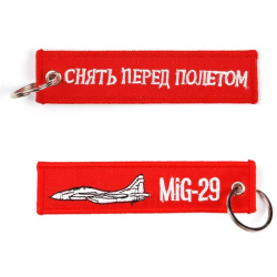 Kľúčenka Remove before flight + MIG 29