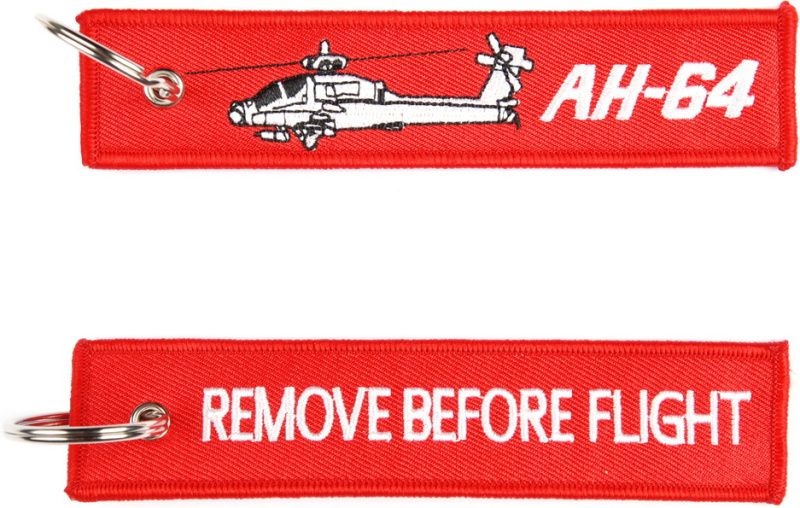 Kľúčenka Remove before flight + AH-64