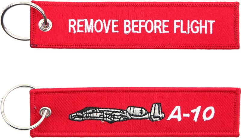 Kľúčenka Remove before flight + A-10