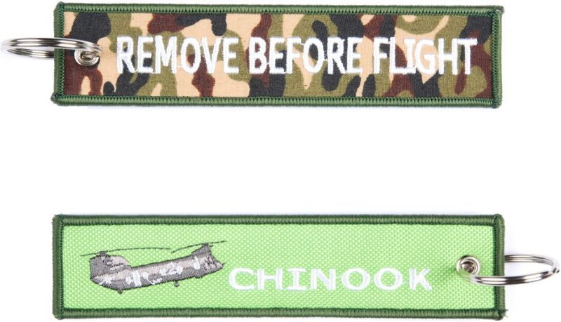 Kľúčenka Remove before flight + Chinook