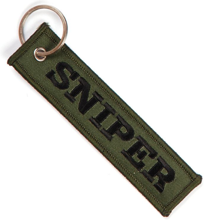 Kľúčenka Sniper - zelená