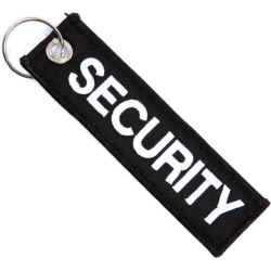 Kľúčenka Security - čierna