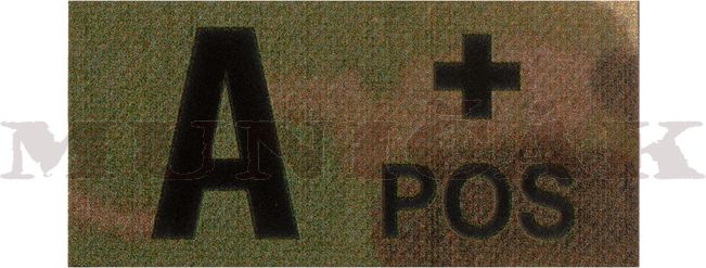 CLAW GEAR IR Nášivka/Patch A POS - multicam (27813)