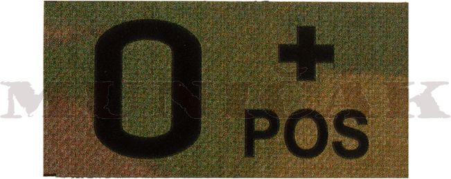 CLAW GEAR IR Nášivka/Patch 0 POS - multicam (27817)