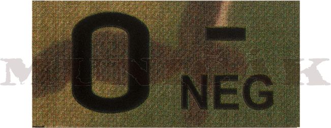 CLAW GEAR IR Nášivka/Patch 0 NEG - multicam (27818)