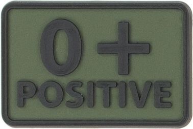 HELIKON 3D PVC Nášivka/Patch 0 POS - olivová (OD-BLP-RB-02 0/Rh+)