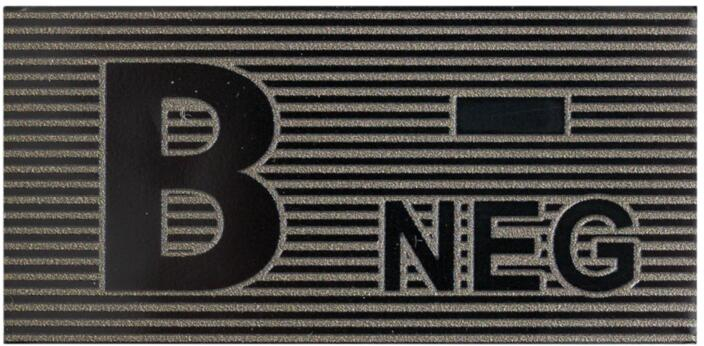 DIRECT ACTION IR Nášivka/Patch B NEG - black / boreal green (PA-BN52-PES-BBG)