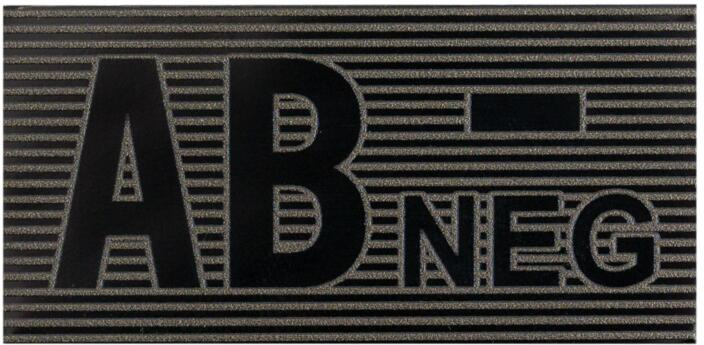 DIRECT ACTION IR Nášivka/Patch AB NEG - black / boreal green (PA-ABN2-PES-BBG)
