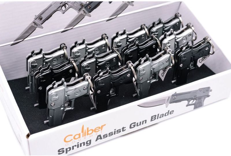 CALIBER GOURMET Prívesok na kľúče Gun Knife (CBGDB02)