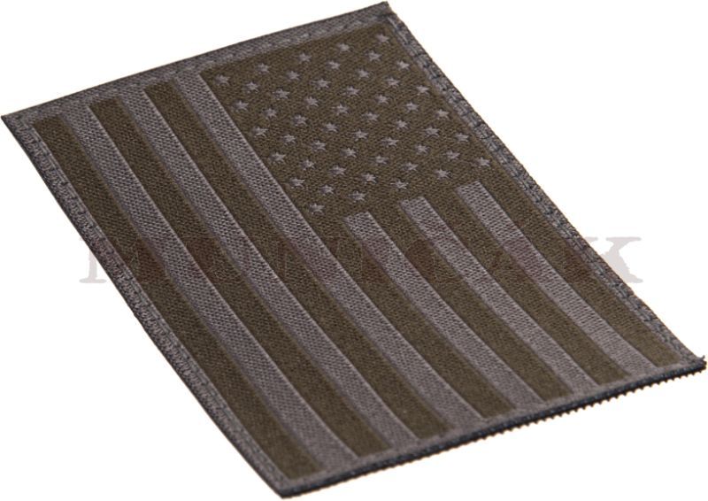 CLAW GEAR Textilná Nášivka/Patch USA FLAG - RAL7013 (20991)