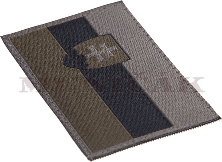 CLAW GEAR Textilná Nášivka/Patch SLOVAKIA FLAG - RAL7013 (20985)