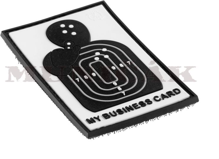 JTG 3D PVC Nášivka/Patch My Business Card