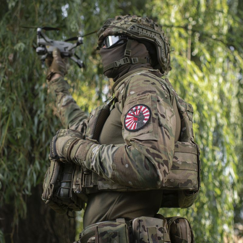M-TAC Cordura Nášivka/Patch The Way of the Samurai - black / red (51426332)