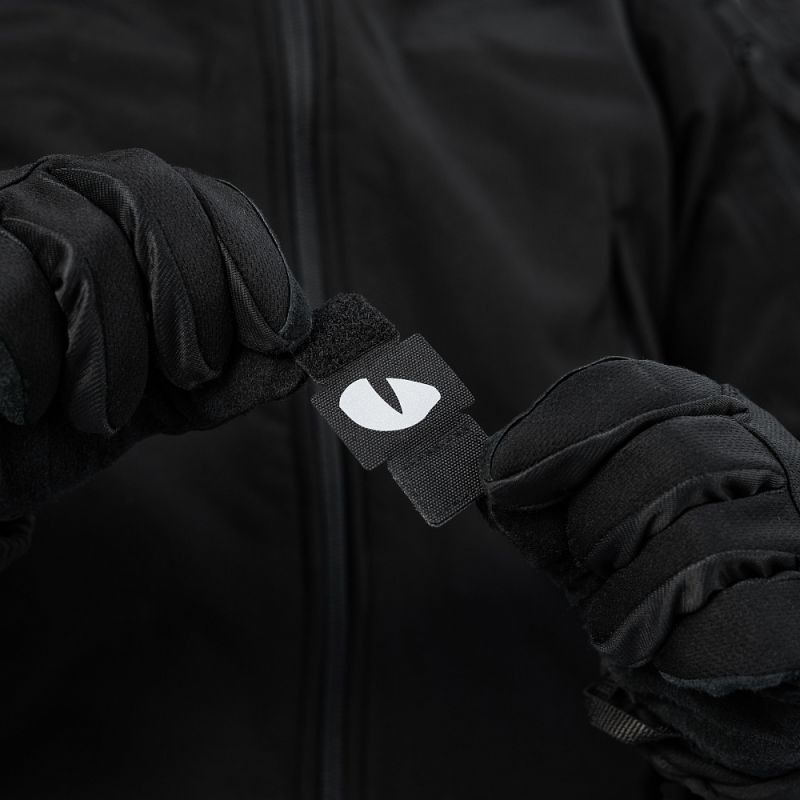 M-TAC Cordura Nášivka/Patch Tiger Eyes Laser Cut Reflective - black (51140299)