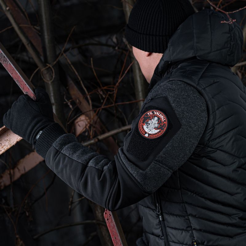 M-TAC 3D PVC Nášivka/Patch Til Valhall - black / red (51142332)