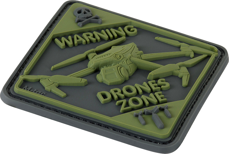 M-TAC 3D PVC Nášivka/Patch Drone Zone - olive (51346001)