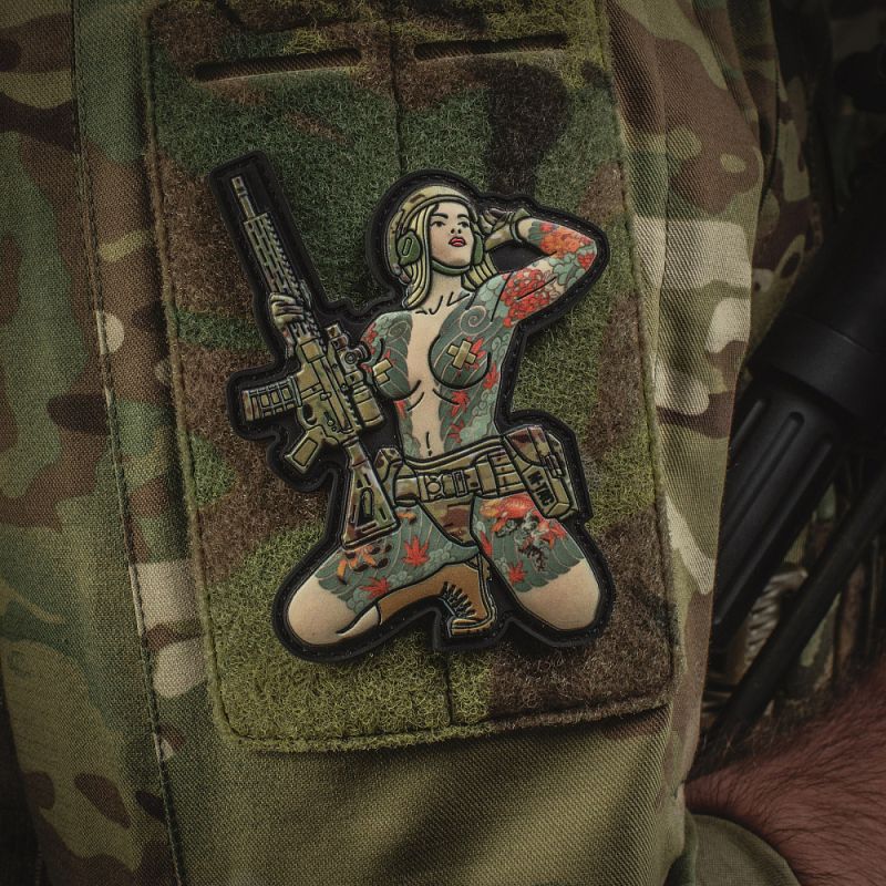 M-TAC 3D PVC Nášivka/Patch Tactical Girl No1 Yakuza - color (51116101)