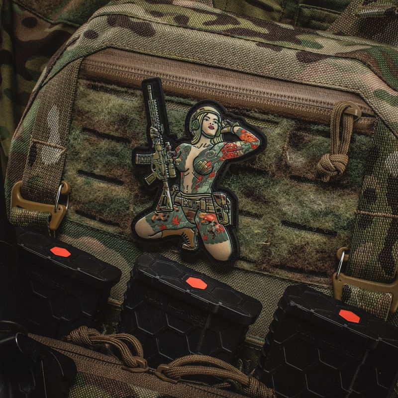 M-TAC 3D PVC Nášivka/Patch Tactical Girl No1 Yakuza - color (51116101)