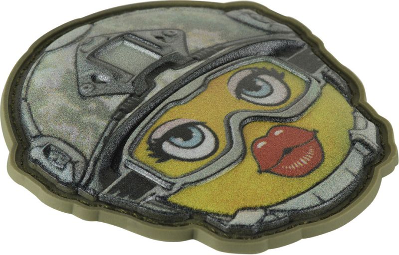 M-TAC 3D PVC Nášivka/Patch Emoji No26 - olive (51353526)