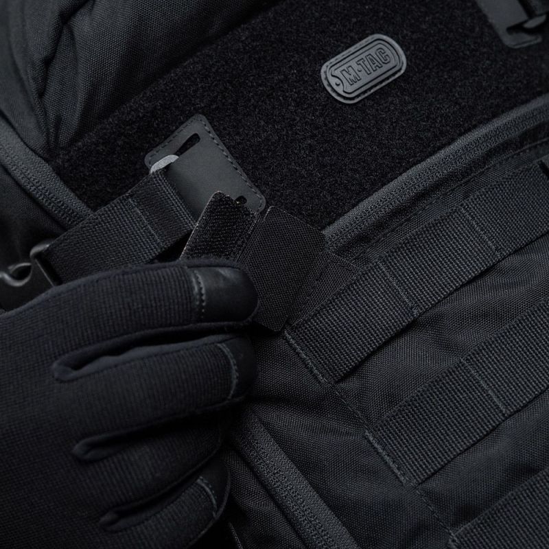 M-TAC Cordura Nášivka/Patch Tiger Eyes Laser Cut set - black / white (51140002)