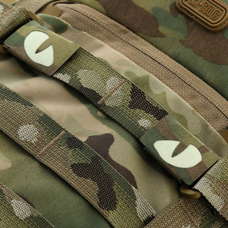 M-TAC Cordura Nášivka/Patch Tiger Eyes Laser Cut set - multicam / white (51140008)