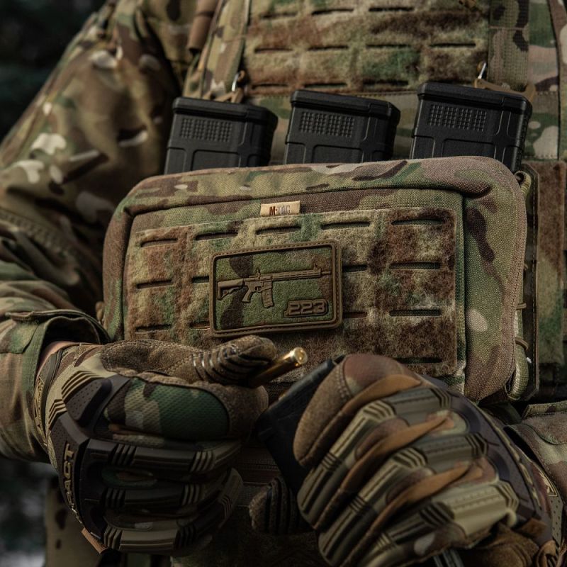 M-TAC 3D PVC Nášivka/Patch AR-15 Velcro - multicam (51540008)