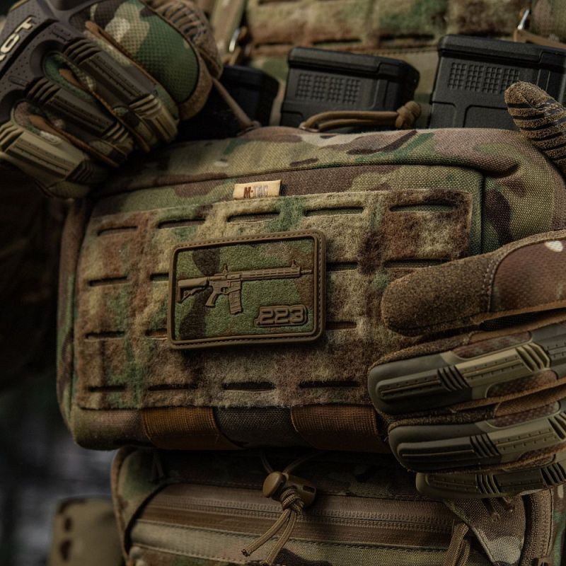 M-TAC 3D PVC Nášivka/Patch AR-15 Velcro - multicam (51540008)