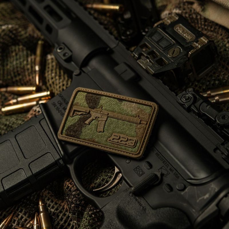 M-TAC 3D PVC Nášivka/Patch AR-15 Velcro - multicam (51540008)