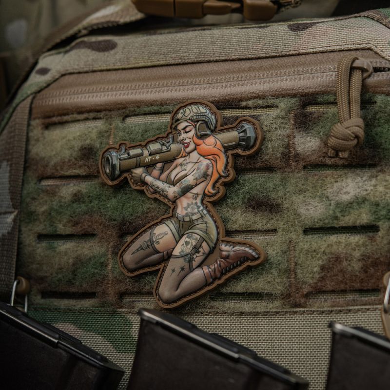 M-TAC 3D PVC Nášivka/Patch Tactical girl #10 Skandinavik - color (51519001)