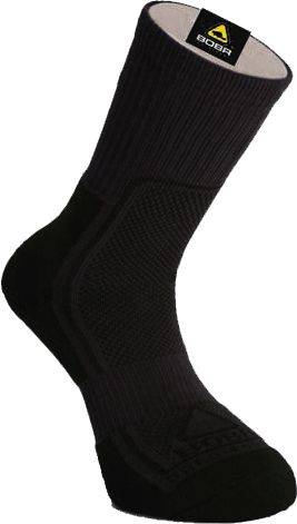 BOBR Ponožky Termo jar/jeseň - čierne (BR1023)