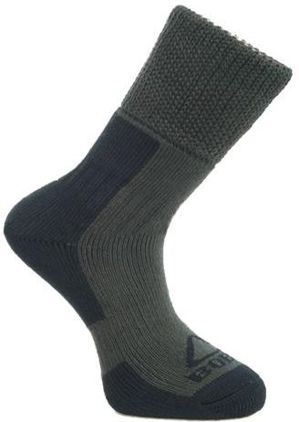 BOBR Ponožky zimné - zelené (BR1113)