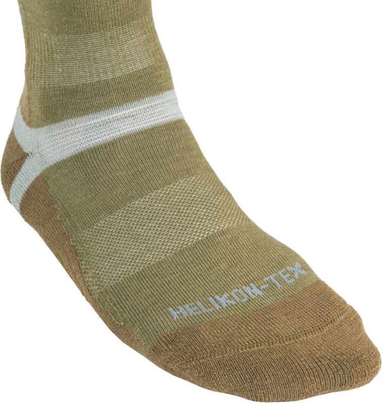 HELIKON Ponožky MERINO - olivové/coyote (SK-MSC-MW-0211A)