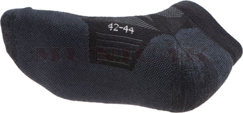 CLAW GEAR Ponožky Merino Low Cut - čierne (37201)
