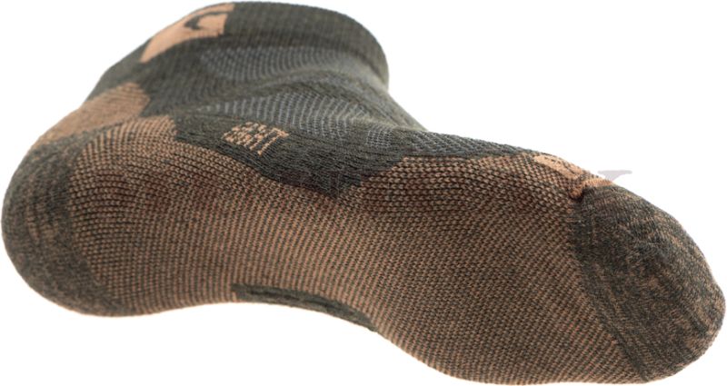 CLAW GEAR Ponožky Merino Low Cut - zelené (37205)