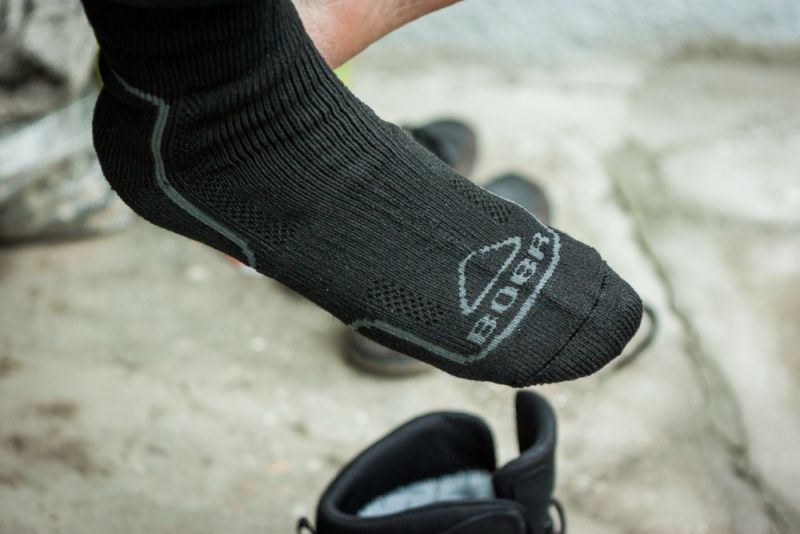 BOBR Ponožky záťažové - čierne (BR1223)