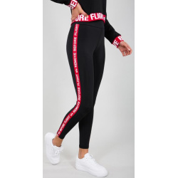 ALPHA INDUSTRIES Dámske legíny RBF Tape Leggings - čierne (126071/03)