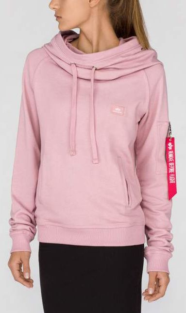 ALPHA INDUSTRIES Dámske tričko X-Fit - silver pink (176030/397)