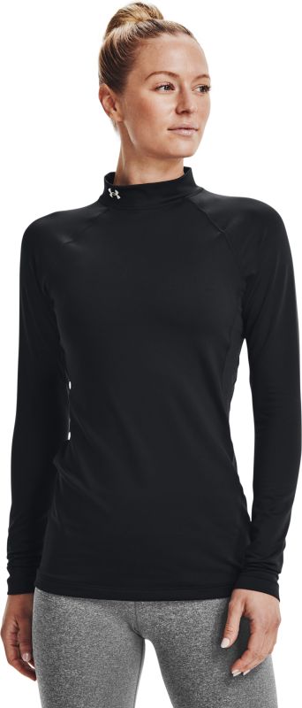 UNDER ARMOUR Dámske tričko s dlhým rukávom CG Authentics Mockneck - čierne (1368702-001)