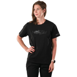NORTHFINDER Dámske tričko RAYMUNDA - black (108620-269)