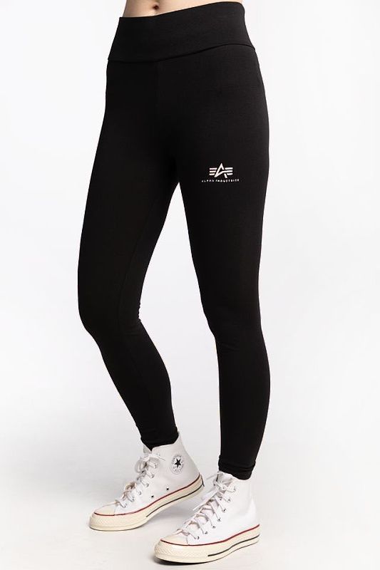 ALPHA INDUSTRIES Dámske legíny Basic Leggings - čierne (116053/03)