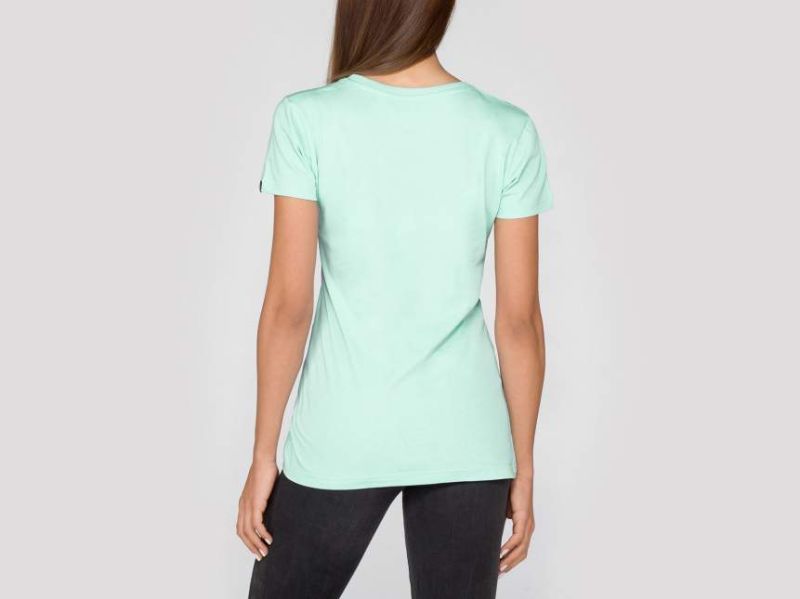 ALPHA INDUSTRIES Dámske tričko BASIC T - mint (176051/43)