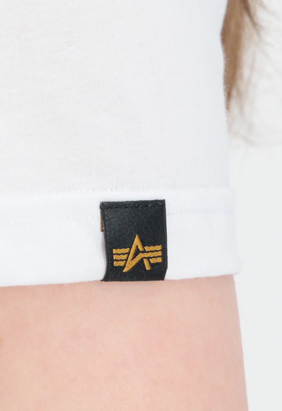 ALPHA INDUSTRIES Dámske tričko Crystal T - white (136063/09)