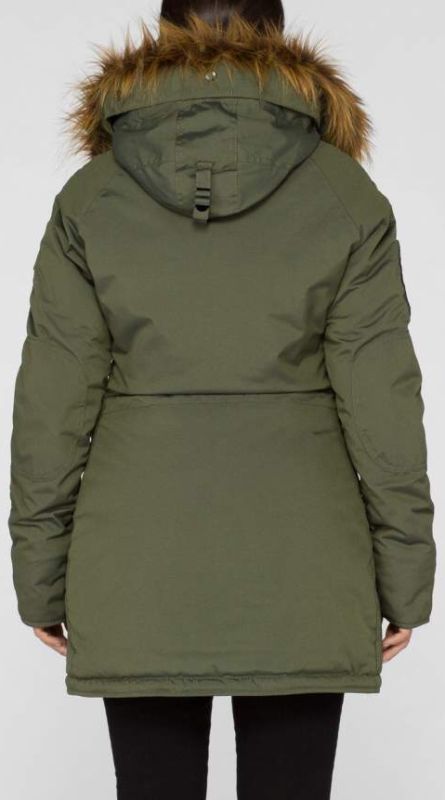 ALPHA INDUSTRIES Dámska bunda Explorer - dark green (103005/257)