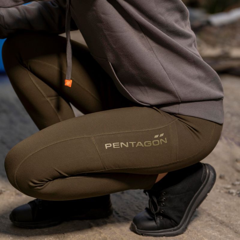 PENTAGON Dámske legíny Foxie - čierne (K05044)